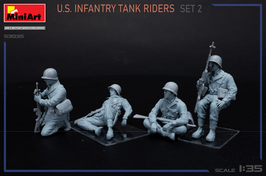 U.S. INFANTRY TANK RIDERS. SET 2 53035