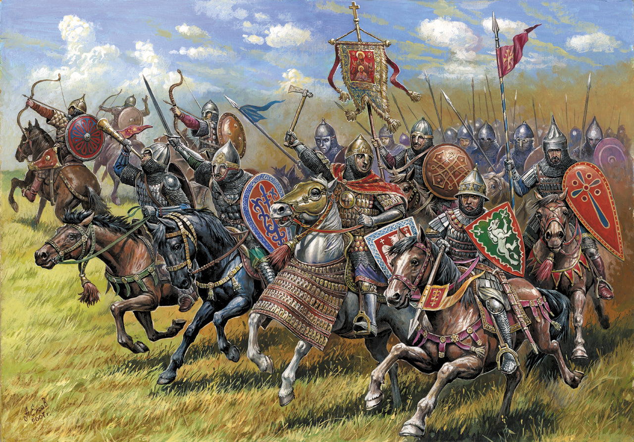Russian Mounted Knights XIII-XIV A.D.