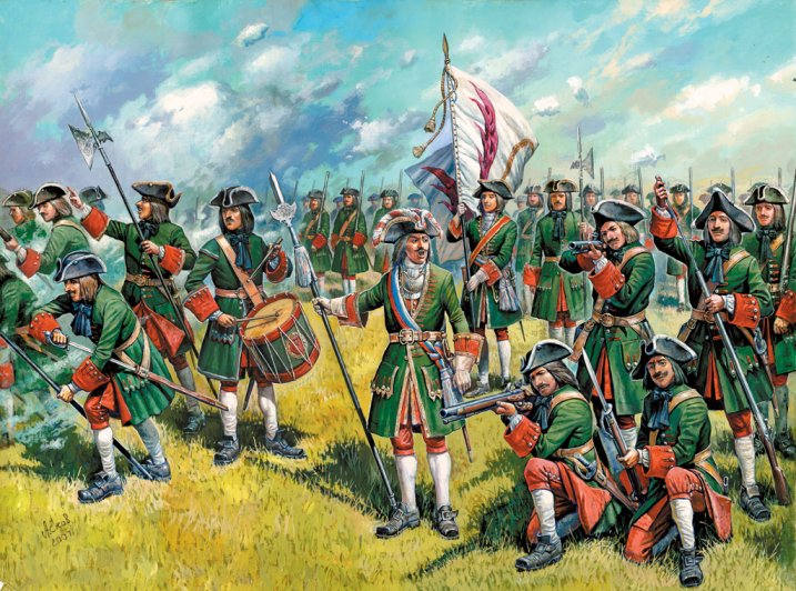 Russian Infantry of Peter The Great 1698-1725