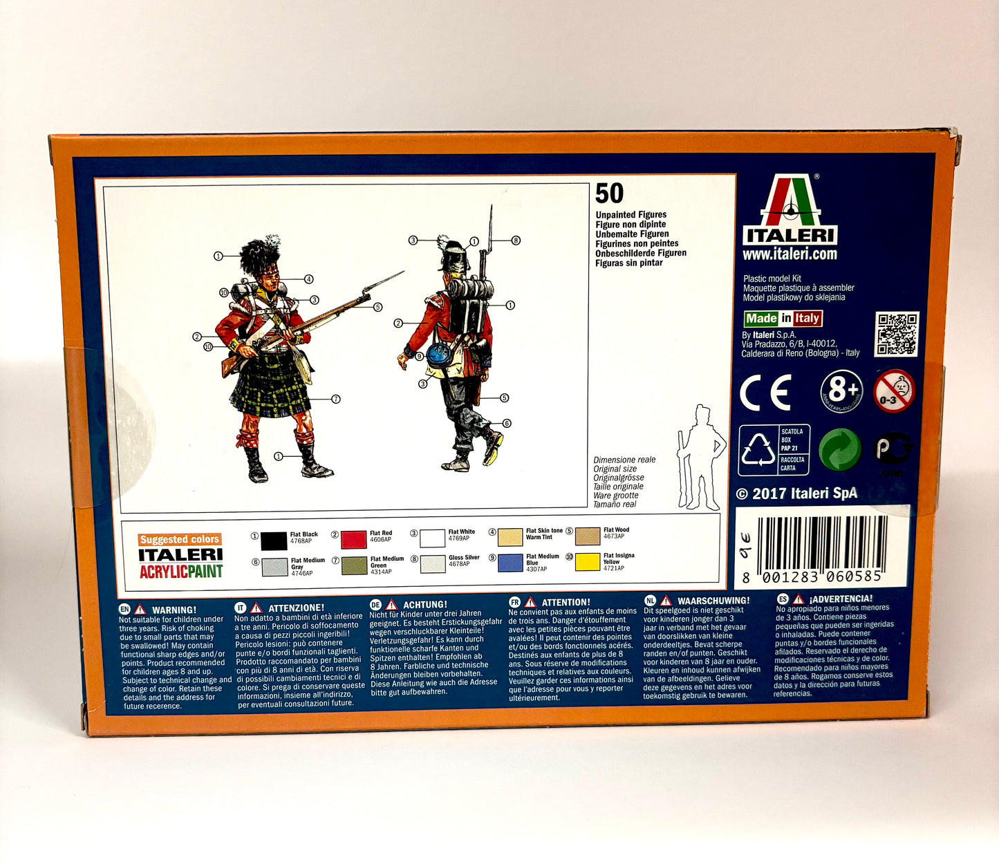 British & Scots Infantry Nº6058 - Napoleonic Wars