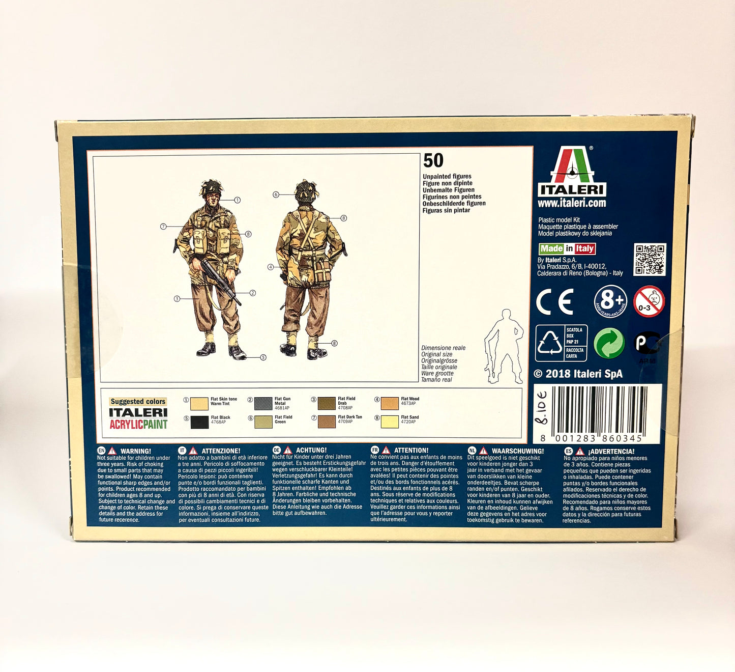 British Paratroopers "Red Devils" Nº6034 - World War II