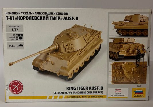 King Tiger Ausf.B German Heavy Tank (Henschek Turret)