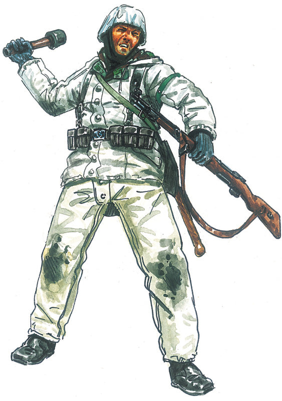 German Infantry (Winter uniform) Nº6151 - World War II