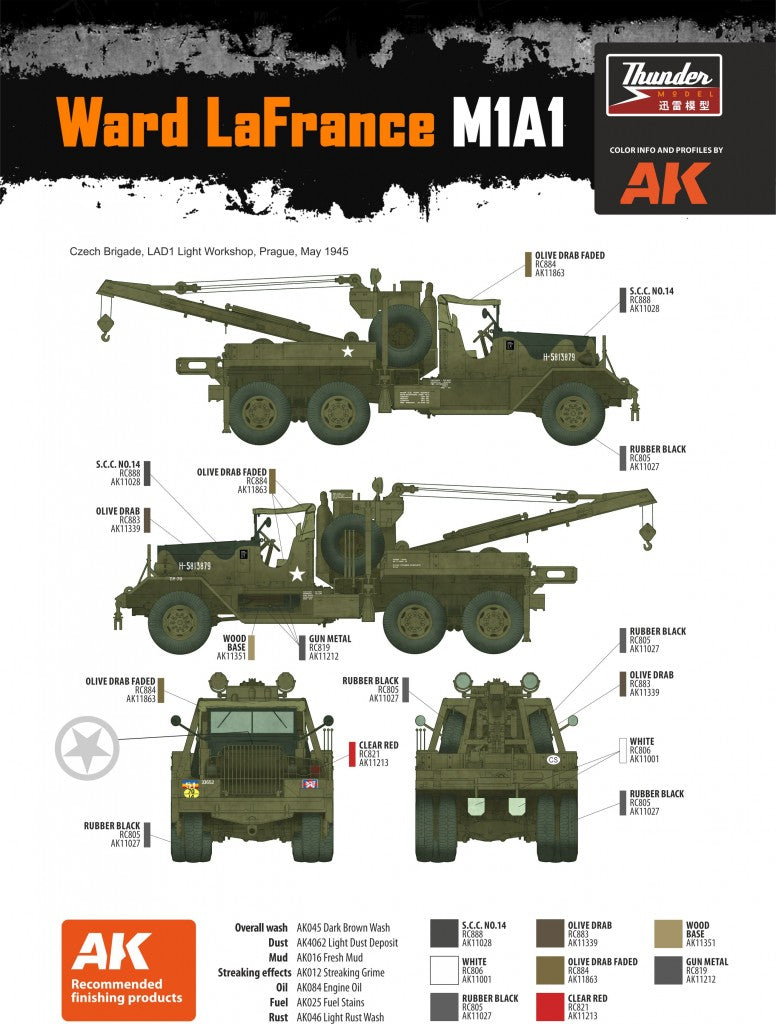 US Heavy Wrecker Ward LaFrance M1A1 Bonus edition
