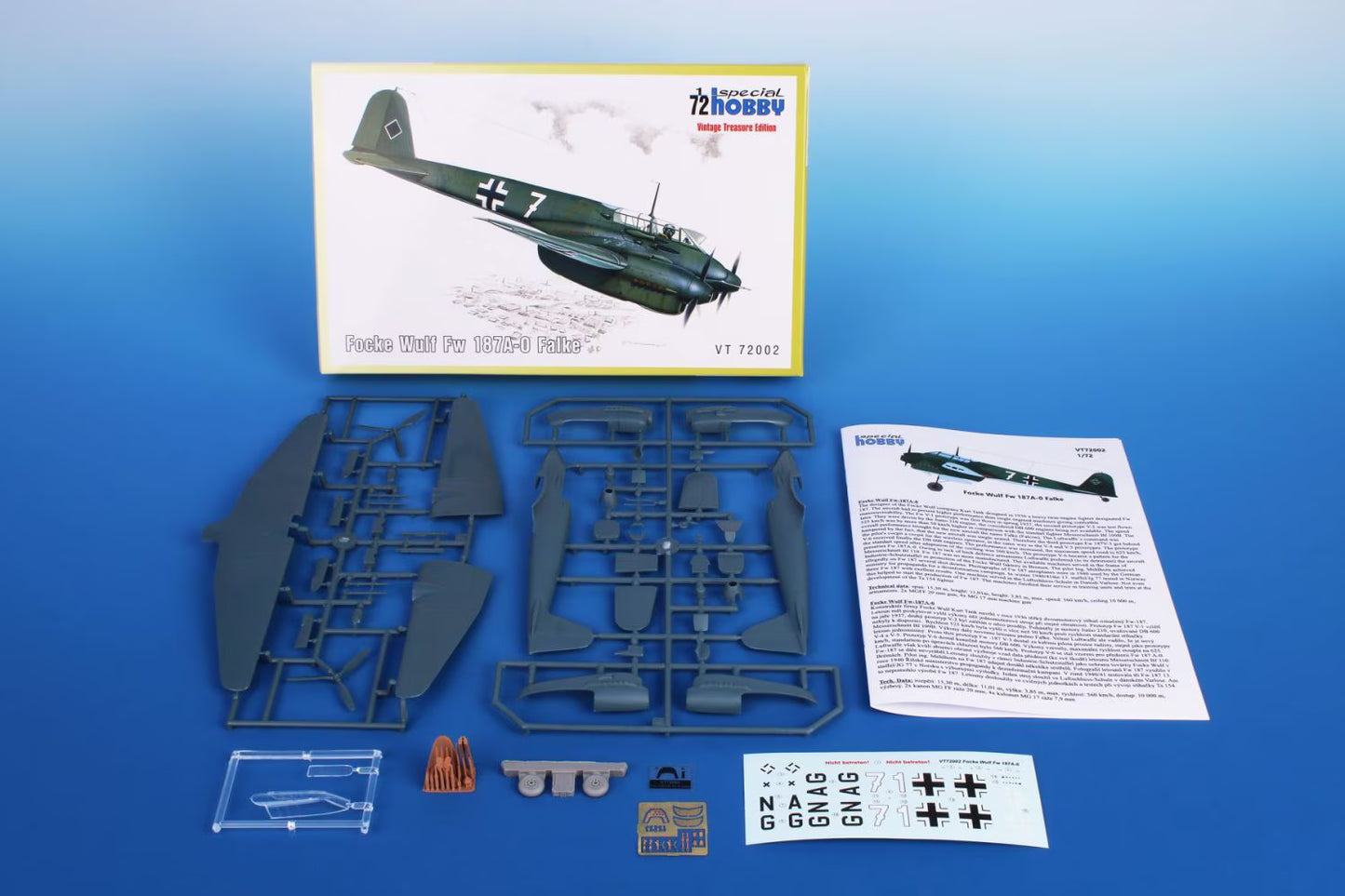 Focke Wulf Fw 187A-0 Falke
