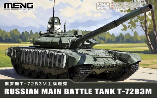 Russian Main Battle Tank T-72B3M
