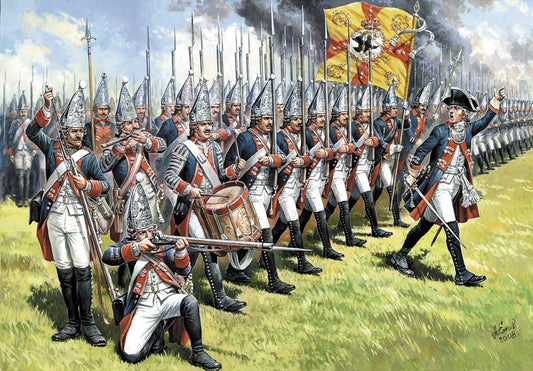 Prussian Grenadiers of Frederick II "The Great" XVIII A.D.