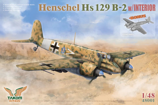 Henschel Hs 129 B-2 With Interior