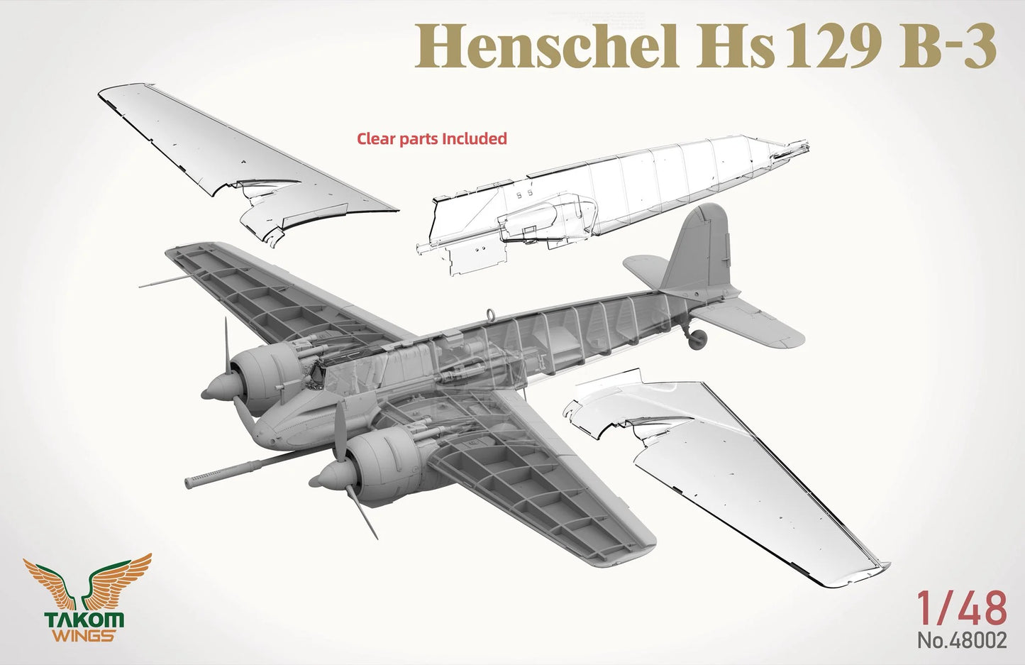 Henschel Hs 129 B-3 With Interior