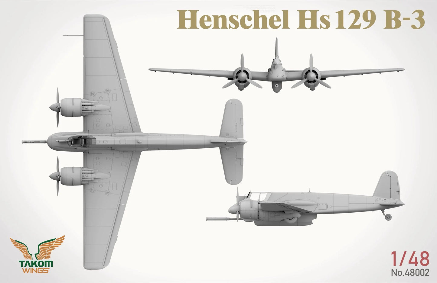 Henschel Hs 129 B-3 With Interior