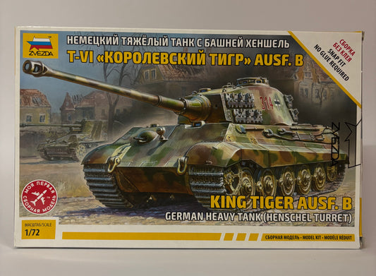 King Tiger Ausf.B German Heavy Tank (Henschek Turret)