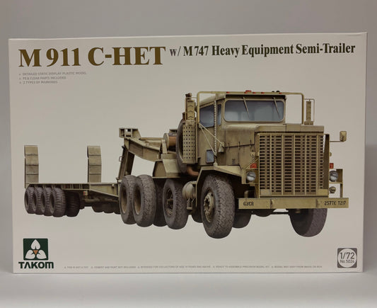M911 C-HET w/M747 Heavy Equipment Semi-Trailer