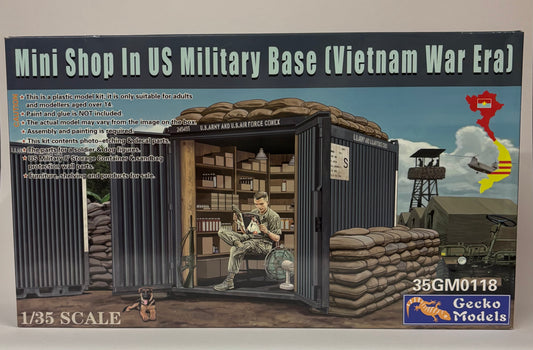 Mini Shop In US Military Base (Vietnam War Era)