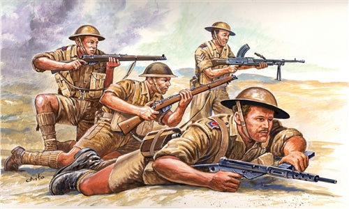 British 8th Army Nº6077 - World War II