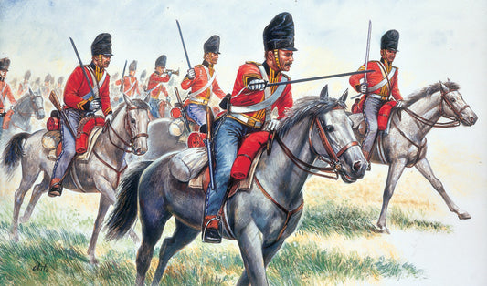 British Heavy Cavalry "Scot Greys" Nº6001 - Waterloo