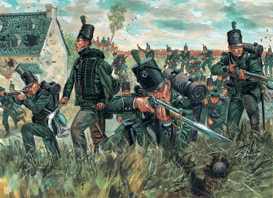 British 95th rgt. "Green Jackets" Nº6083 - Waterloo