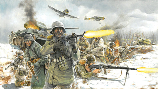 German Infantry (Winter uniform) Nº6151 - World War II