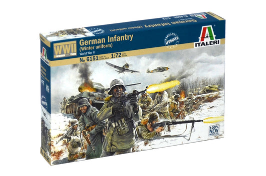 German Infantry (Winter uniform) Nº6151 - World War II