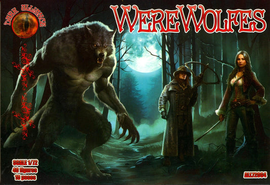 Dark Alliance Figures 1/72 WEREWOLVES Figure Set