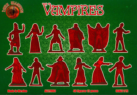 Dark Alliance Figures 1/72 VAMPIRES Figure Set